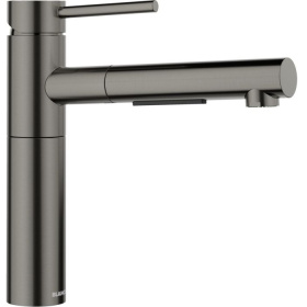 Кухонный смеситель Blanco Alta-S II PVD Satin Dark Steel 527555