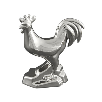 Статуэтка Rudolf Kampf Rooster Shiny Platinum 21118590-3106k