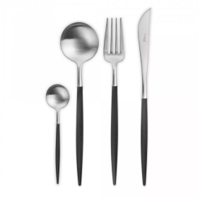 Набор столовых приборов Cutipol Goa Grey Matte Brushed GO.006.GR