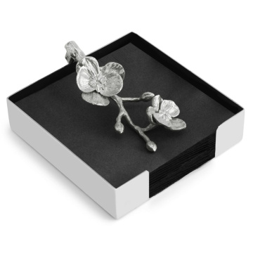 Салфетница Michael Aram White Orchid Cocktail Napkin Holder 111804