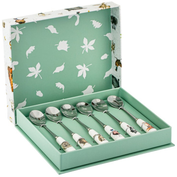 Набор чайных ложек Royal Worcester Wrendale Designs Set of 6 Tea Spoons (арт. WN1101-XG)