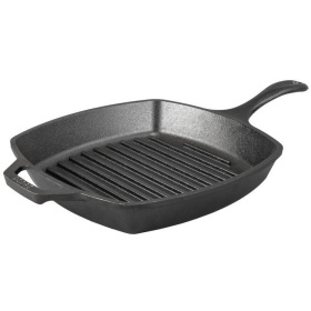 Сковорода-гриль Lodge Square Cast Iron Grill Pan L8SGP3