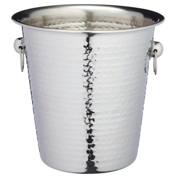 Ведерко для охлаждения шампанского KitchenCraft BarCraft Hammered-Steel Champagne Bucket BCCHAMBUCHAM
