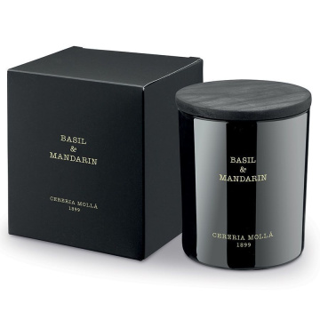 Ароматическая свеча Cerería Mollá 1899 Boutique Basil & Mandarin Scented Candle 5538