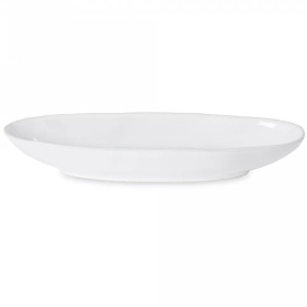 Блюдо овальное Costa Nova Livia Oval Platter LNA331-WHI