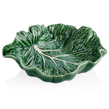 Блюдо Bordallo Pinheiro Cabbage Concave Leaf (арт. 65000560)