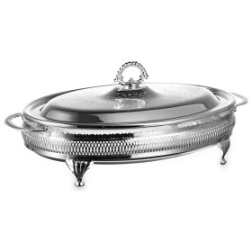 Блюдо овальное Queen Anne Large Oval Casserole/Lid 0/6295