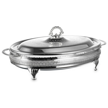 Блюдо овальное Queen Anne Large Oval Casserole/Lid 0/6295