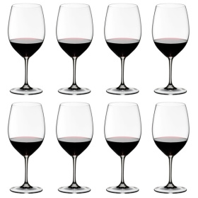 8 бокалов для красного вина RIEDEL Vinum Cabernet Sauvignon/Merlot Pay 6 Get 8 Set 7416/0