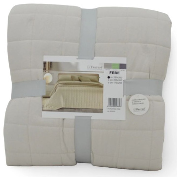 Одеяло-покрывало GF Ferrari Febe Coperta-copriletto sabbia FER/440856