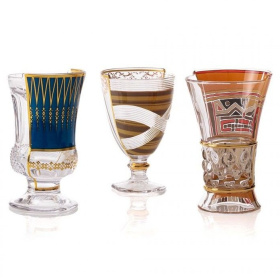 3 бокала для коктейлей Seletti Hybrid Glasses Pannotia Set 09181