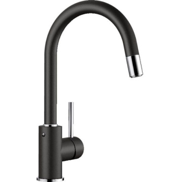 Кухонный смеситель Blanco Mida-S Silgrfnit-Look Black 526146