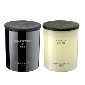 Подарочный арома-набор Cerería Mollá 1899 French Linen / Grapefruit & Bay Gift Set SET2C-FLGB