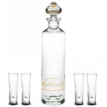 Набор для водки Vista Alegre Naipes Vodka Decanter and 4 Shots Set 48001481