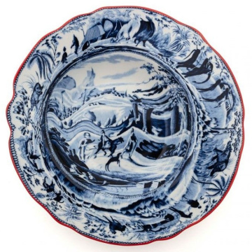 Тарелка суповая Seletti Classics on Acid Soup Plate Arabian 11220