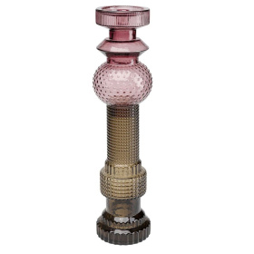 Подсвечник KARE Kerzenständer Marvelous Duo Lila Grau 52268