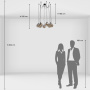 Люстра подвесная De Markt Fusion Hanging Chandelier 392016208. фото 7