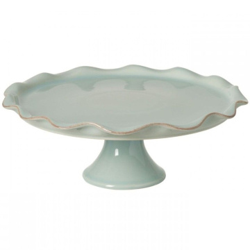 Блюдо для торта Casafina Cook & Host Robins Egg Blue Footed Plate (арт. RFF334-RBL)