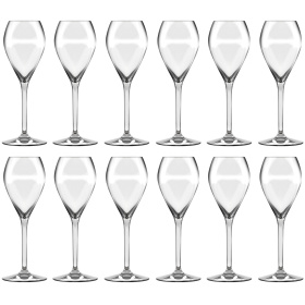 12 бокалов для шампанского Italesse Air Beach Flute 200 мл (арт. 0063)