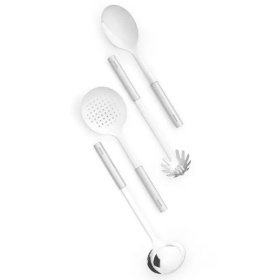 Набор кухонных принадлежностей Brabantia Profile Kitchen Utensils Set Matt Steel 260148