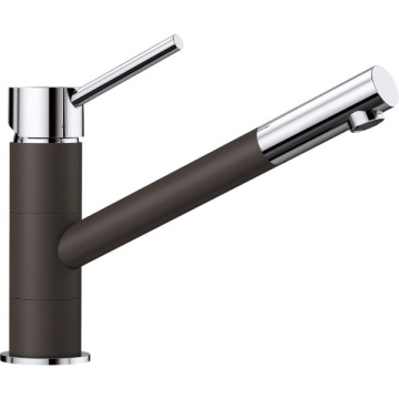 Кухонный смеситель Blanco Kano Silgrfnit-Look Dual Finish Coffee/Chrome 525033