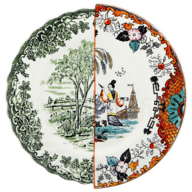 Тарелка обеденная Seletti Hybrid Dinner Plate Ipazia 09722