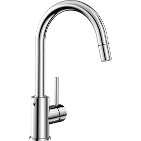 Кухонный смеситель Blanco Mida-S Galvanic Chrome 521454