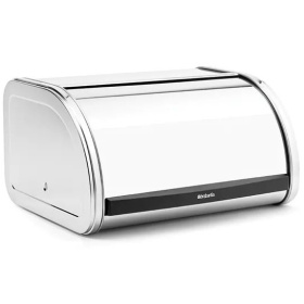 Хлебница Brabantia Roll Top Bread Bin Medium Brilliant Steel (арт. 339585)