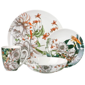 Обеденный сервиз Maxwell & Williams The Blck Pen Night Garden Coupe Dinner Set II0115