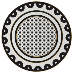 Блюдо для торта Baci Milano Optical Cake Plate GPL3.OPT01