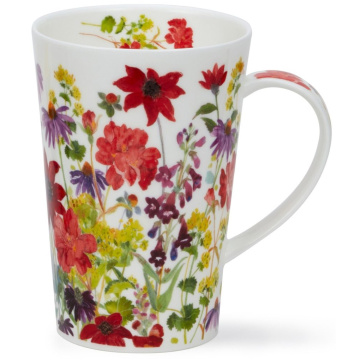 Кружка Dunoon Shetland Red Flowers Lawn Mug 78670735