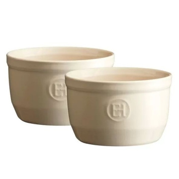Набор рамекинов Emile Henry Set de 2 Ramequins No.10 Argile EH024010