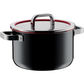 Кастрюля с крышкой WMF Fusiontec Functional Soup Pot Black 3201111699