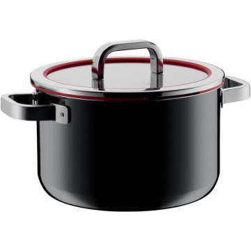 Кастрюля с крышкой WMF Fusiontec Functional Soup Pot Black 3201111699