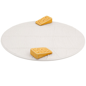 Блюдо для сыра Bordallo Pinheiro White Cheese Tray with Cheese (арт. 65004818)