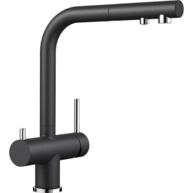 Кухонный смеситель Blanco Fontas-S II Silgranit-Look Anthracite 525200