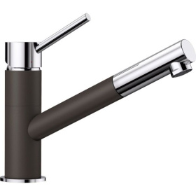 Кухонный смеситель Blanco Kano-S Silgrfnit-Look Dual Finish Coffee/Chrome 525043