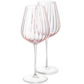 2 бокала для белого вина Nude Glass Round Up Dusty Rose Set 1204834