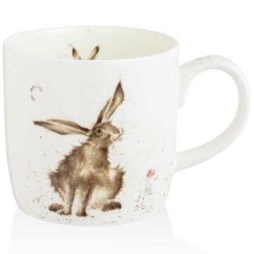 Кружка Royal Worcester Wrendale Designs Good Hare Day Mug (арт. MMKE5629-XT-1)