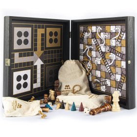 Набор игр Manopoulos Modern Style 4-in-1 Combo Game Set CBLS34BLA