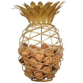 Емкость для хранения винных пробок KitchenCraft BarCraft Pineapple Wine Cork Collector BCCORKHOLDER