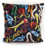 Подушка Seletti Cushion Snakes with Plume Padding 02300. фото 1