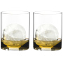 2 стакана для виски RIEDEL O Wine Tumbler Whisky H2O Set 0414/02. фото 1