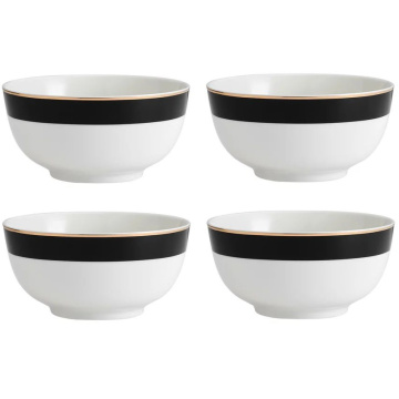 4 порционных салатника KitchenCraft Mikasa Luxe Deco Cereal Bowls Set (арт. MKLDBOWLPK4)