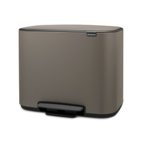 Ведро для мусора Brabantia Bo Pedal Bin Platinum 121067