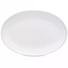Блюдо овальное Costa Nova Friso Oval Plate FIP332-WHI