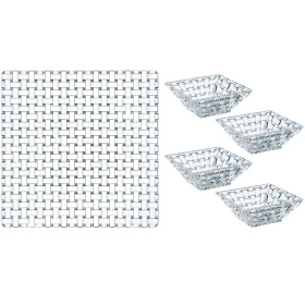 Набор из четырех чаш и блюда Nachtmann Bossa Nova Serving Set 90023