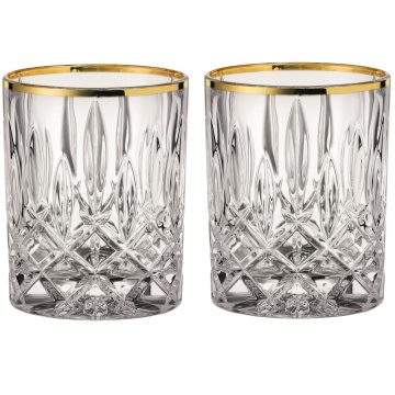 2 стакана для виски Nachtmann Noblesse Gold Whisky Tumbler 295 мл (арт. 104025)
