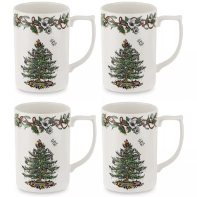 Набор кружек Spode Christmas Tree Set of 4 Teacups XTRO4882