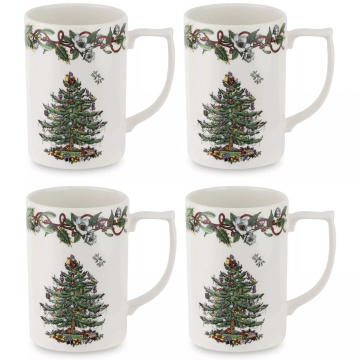 Набор кружек Spode Christmas Tree Set of 4 Teacups XTRO4882